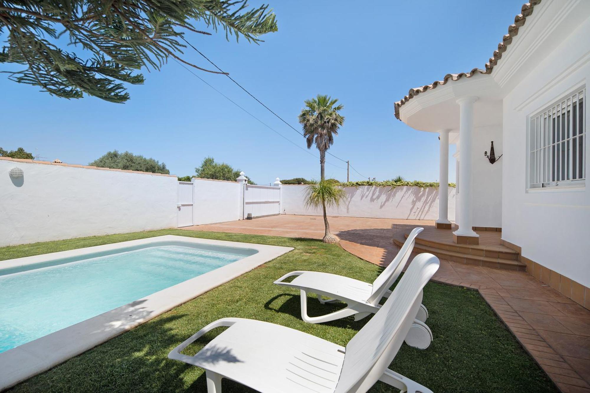 Villa Casa Abedul Sancti Petri à Chiclana de la Frontera Extérieur photo